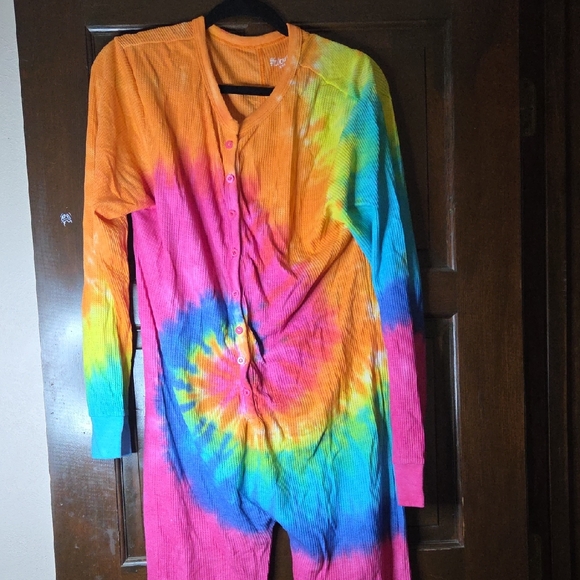 follow me Other - Colorful Tie-Dye Women's Pajama Set